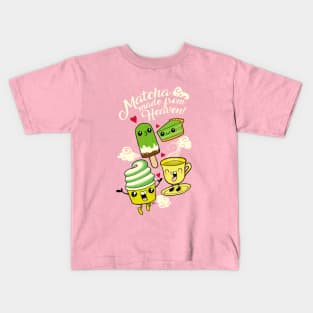 Matcha Made From Heaven Kids T-Shirt